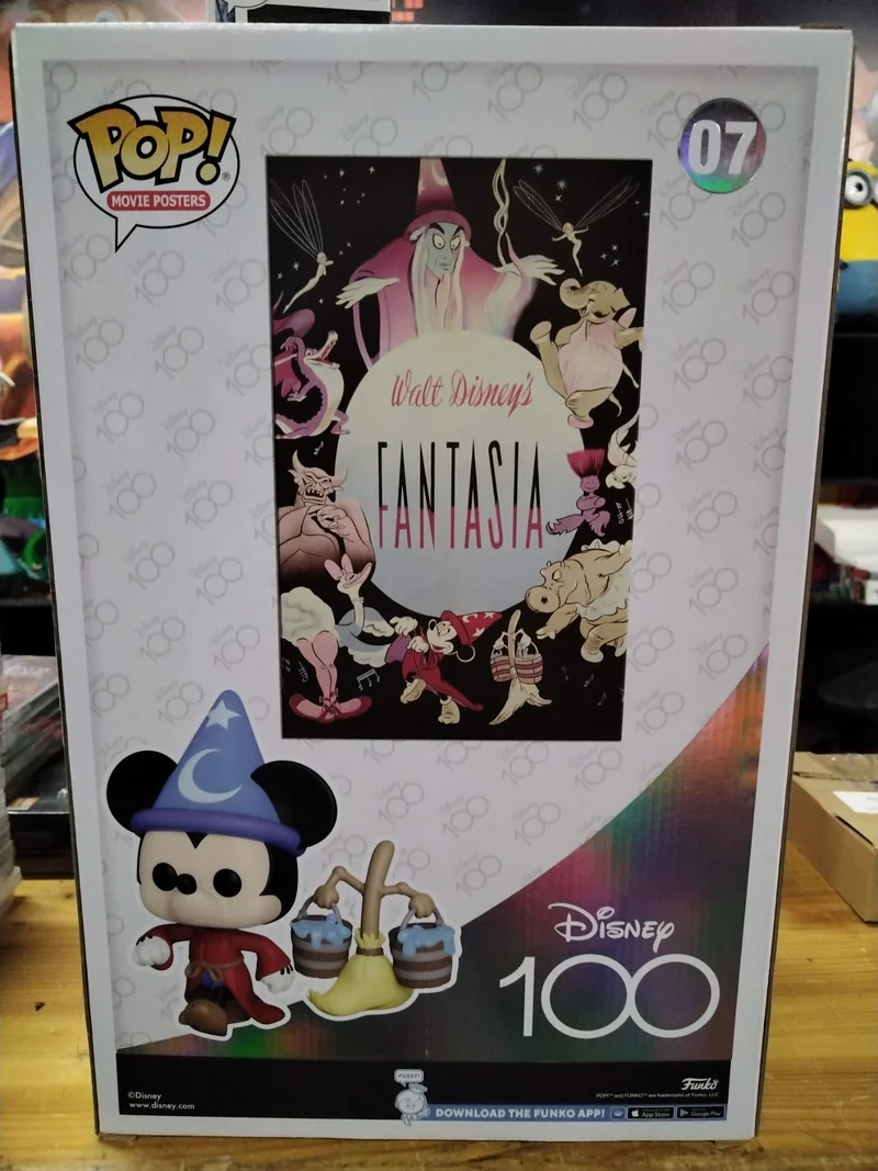 Funko Pop! Locandina film: Disney - Fantasia, l'apprendista stregone Topolino