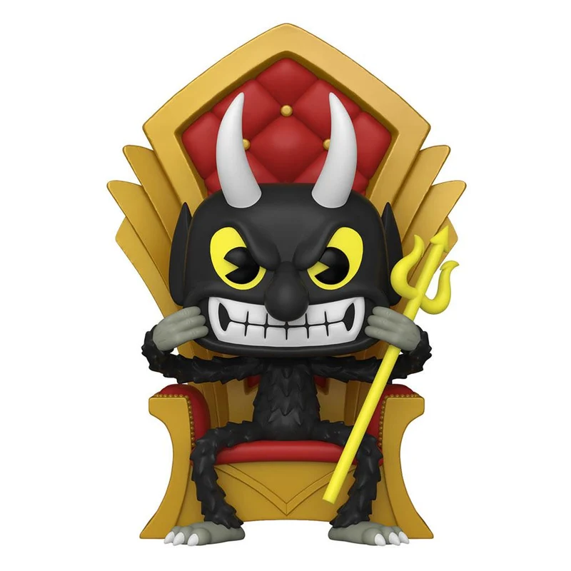 Cuphead POP! Deluxe Devil in Chair 9 cm