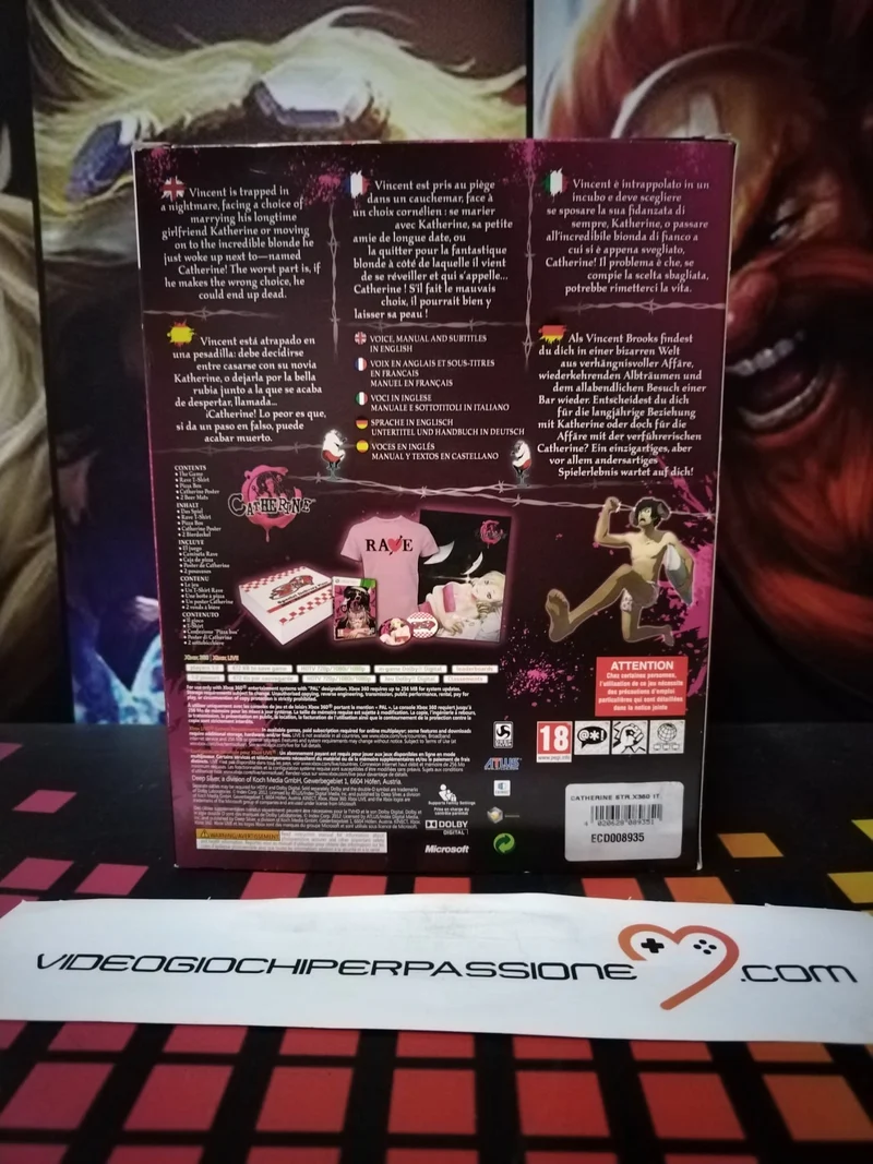 Catherine Stray Sheep Limited Edition XBOX 360 (esposizione negozio)