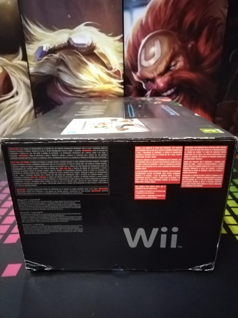 Nintendo Wii - Console Mario Kart Pack, Nera (Black)(usato garantito)(manca il gioco)