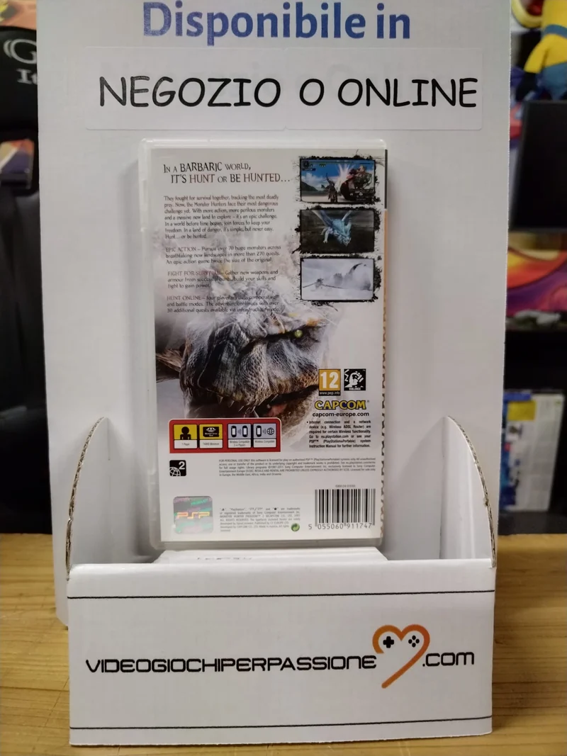 MONSTER HUNTER FREEDOM 2 PSP (usato garantito)