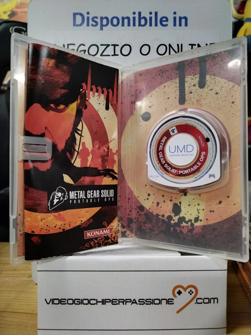 METAL GEAR SOLID : PORTABLE OPS PSP (usato)(versione italiana)