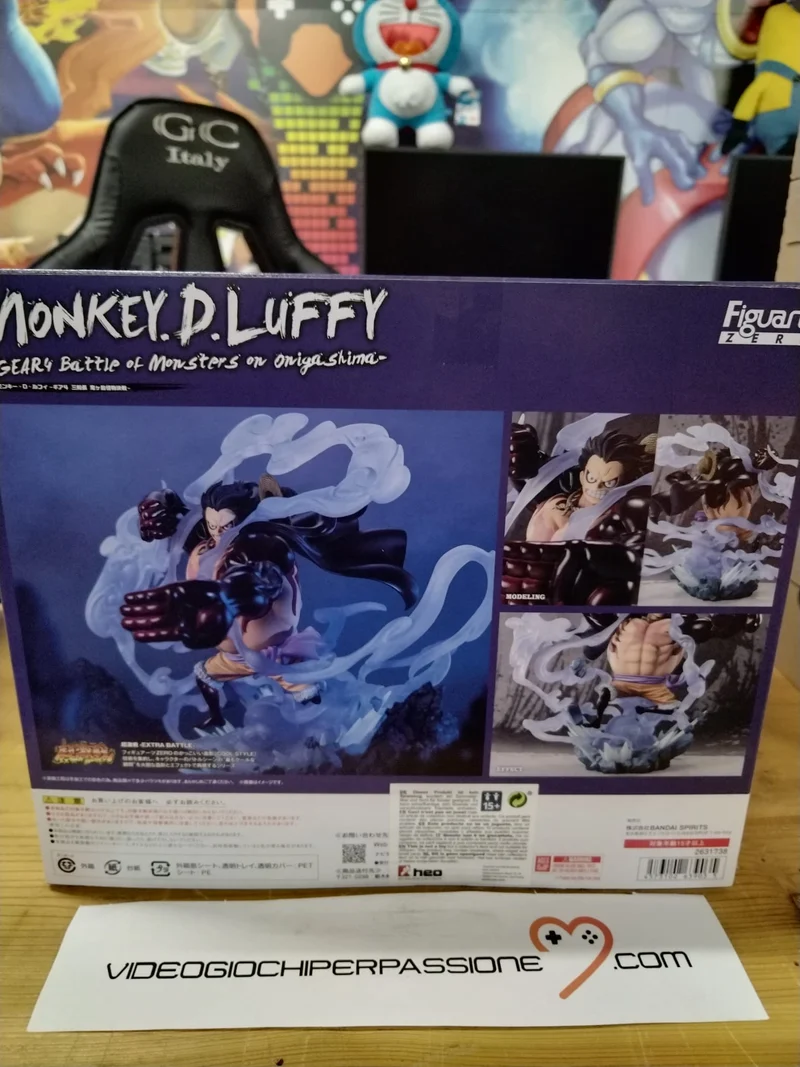 One Piece FiguartsZERO PVC Statue Extra Battle Monkey D. Luffy from GEAR4 21 cm