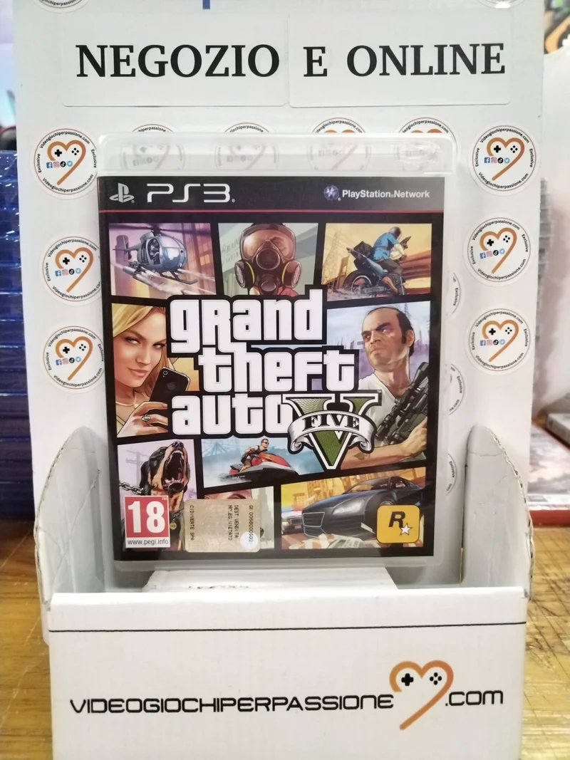 Grand Theft Auto V -GTA 5 PS3 (usato garantito)(versione italiana)