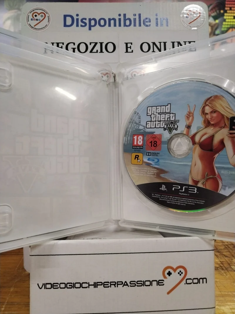 Grand Theft Auto V -GTA 5 PS3 (usato garantito)(versione italiana)