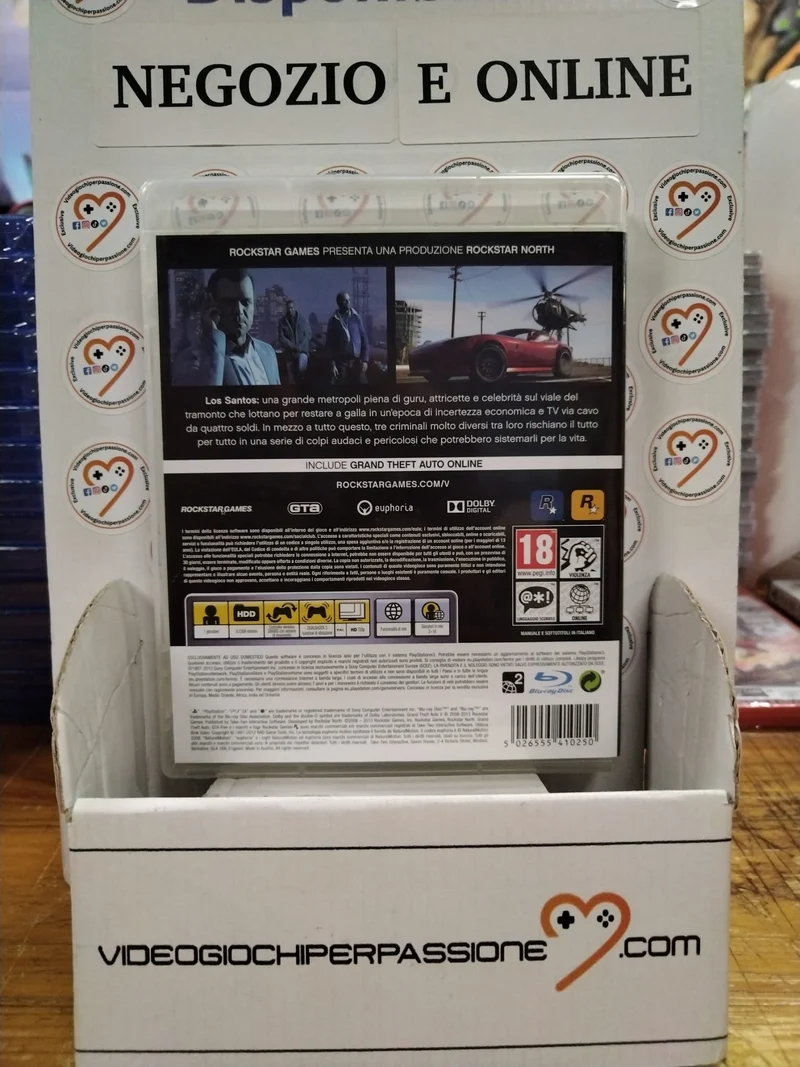 Grand Theft Auto V -GTA 5 PS3 (usato garantito)(versione italiana)