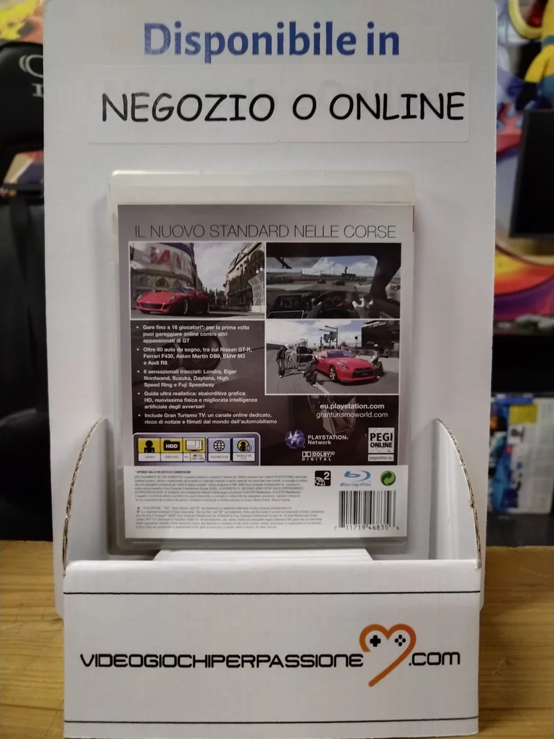 GRAN TURISMO 5 PROLOGUE PS3 (usato garantito)(versione italiana)