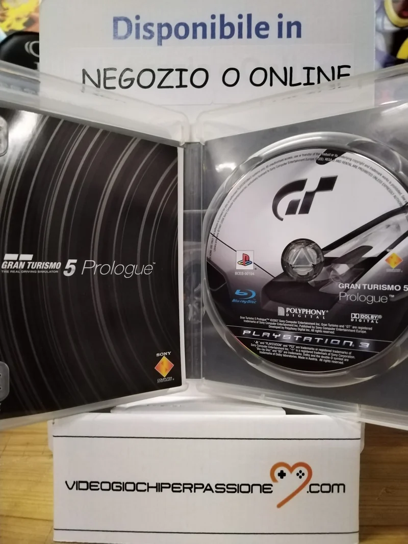 GRAN TURISMO 5 PROLOGUE PS3 (usato garantito)(versione italiana)