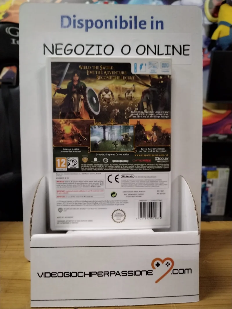 Il Signore degli Anelli Aragorns Quest NINTENDO WII (usato)(versione europea)