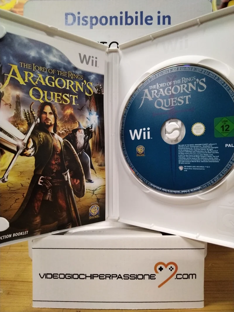 Il Signore degli Anelli Aragorns Quest NINTENDO WII (usato)(versione europea)