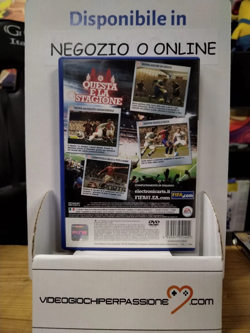 FIFA 07 PS2 (usato garantito)(versione italiana)