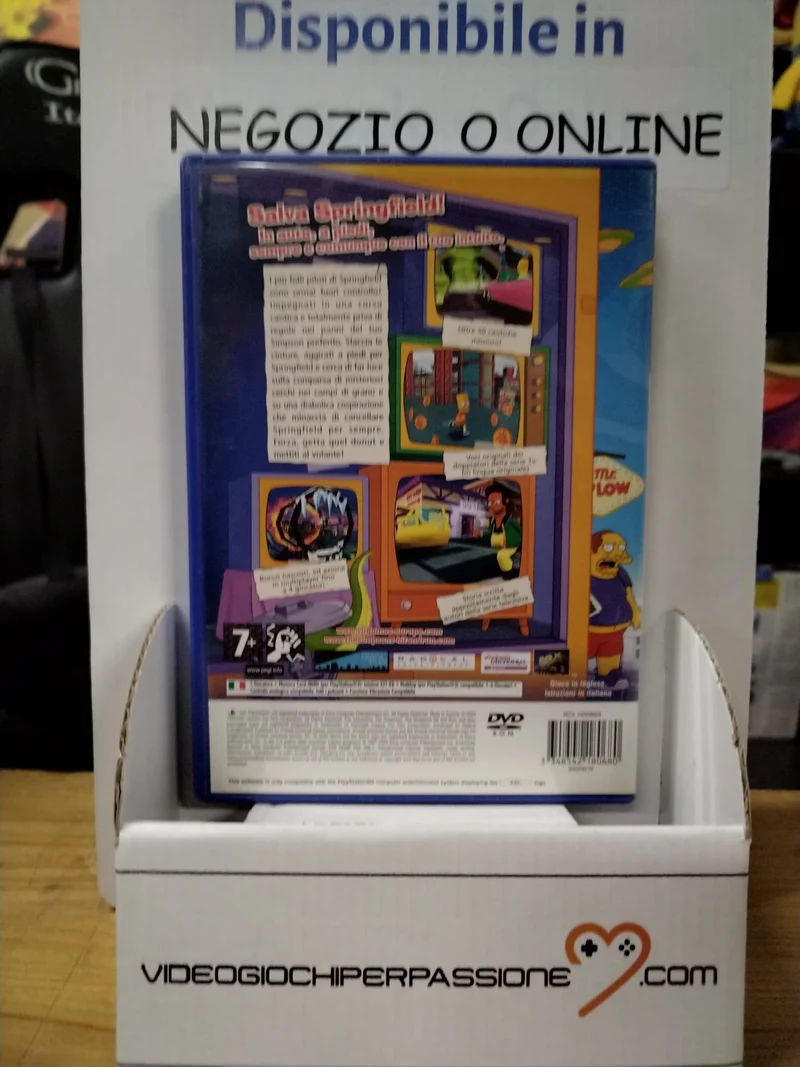 THE SIMPSONS HIT E RUN PS2 (usato garantito)(versione italiana)
