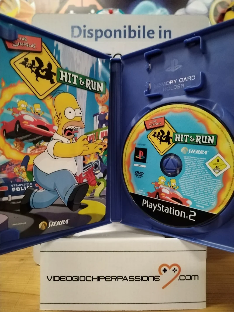 THE SIMPSONS HIT E RUN PS2 (usato garantito)(versione italiana)