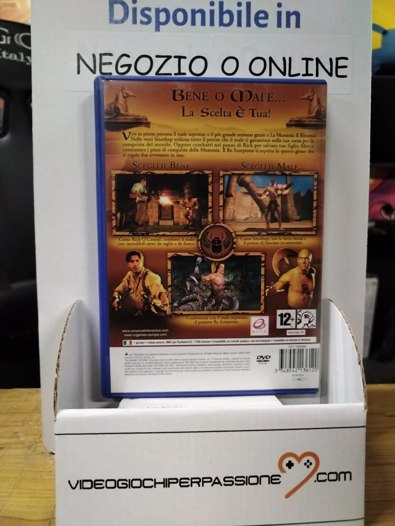 LA MUMMIA IL RITORNO PS2 (usato garantito)(versione italiana)