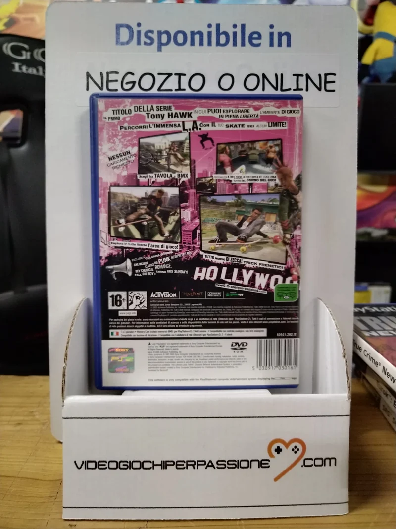 TONY HAWK'S AMERICAN WASTELAND PS2 (usato garantito)(versione italiana)