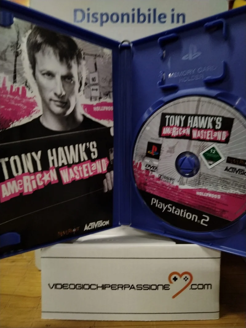 TONY HAWK'S AMERICAN WASTELAND PS2 (usato garantito)(versione italiana)
