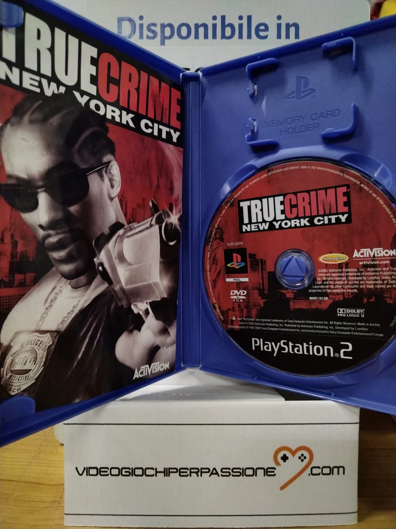 TRUE CRIME NEW YORK CITY PS2 (usato garantito)(versione italiana)