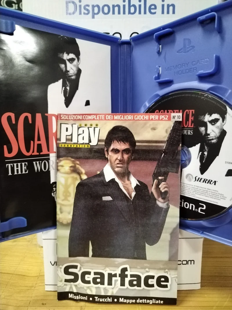 SCARFACE THE WORLD IS YOURS PS2 (usato garantito)(versione italiana)
