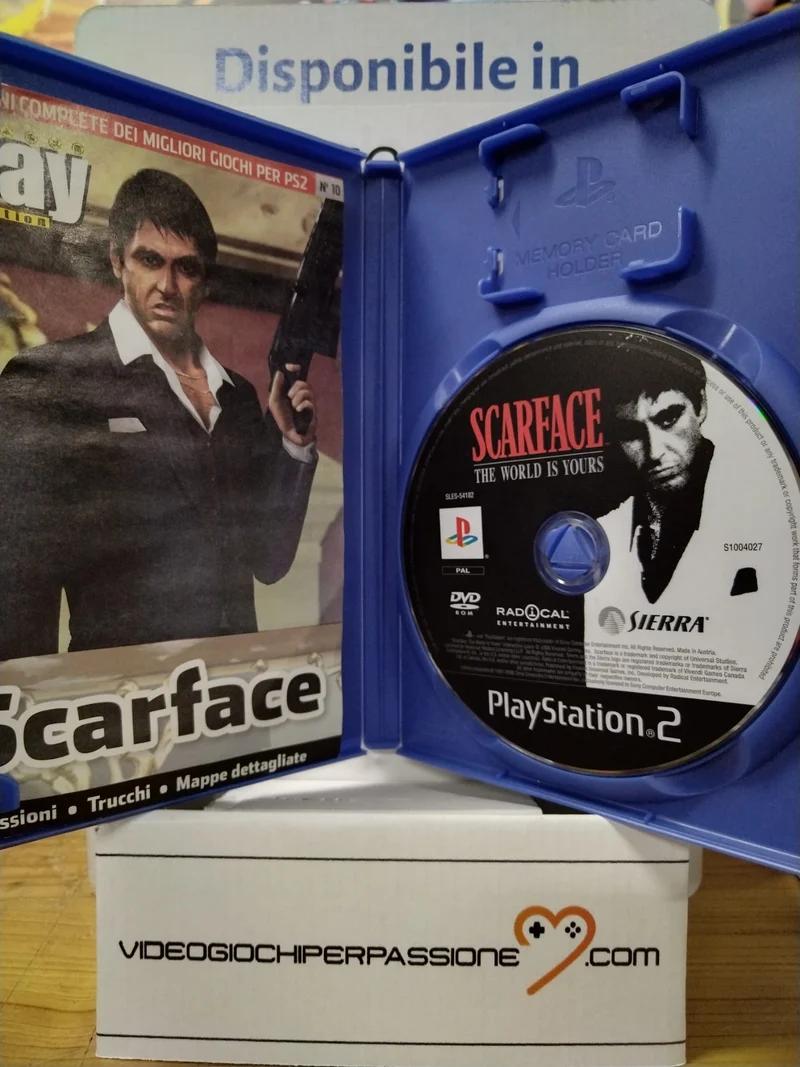 SCARFACE THE WORLD IS YOURS PS2 (usato garantito)(versione italiana)