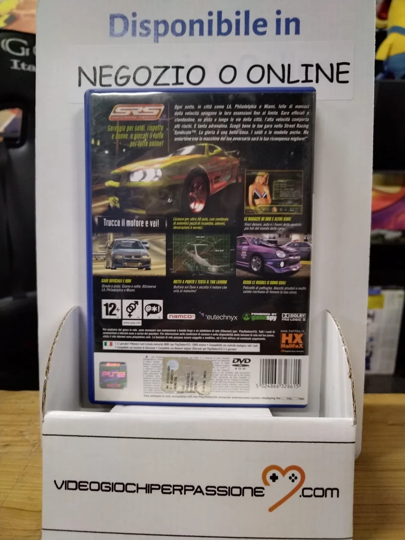 SRS STREET RACING SYNDICATE PS2 (usato garantito)(versione italiana)