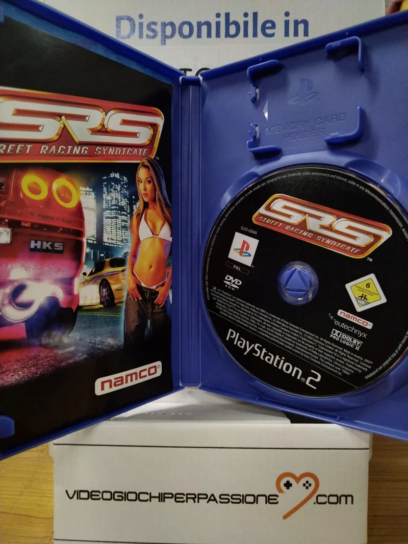 SRS STREET RACING SYNDICATE PS2 (usato garantito)(versione italiana)