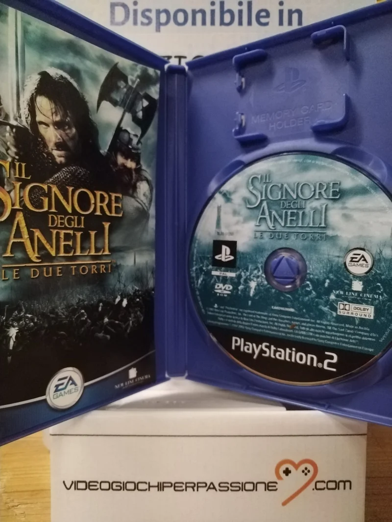 IL SIGNORE DEGLI ANELLI LE DUE TORRI PS2 (usato garantito)(versione italiana)