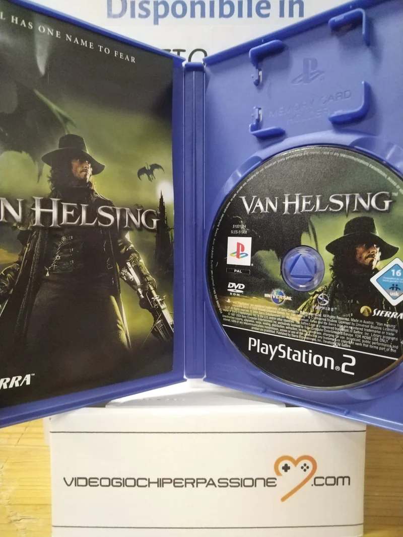 VAN HELSING PS2 (usato garantito)(versione inglese , italiana , spagnola)