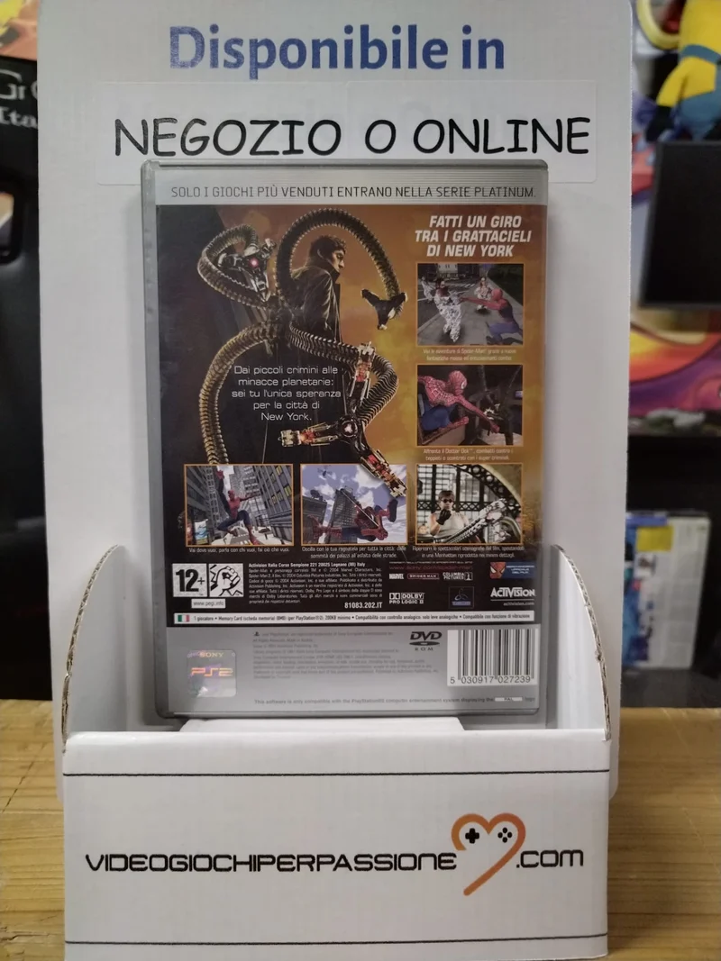 SPIDER-MAN 2 PS2 (usato garantito)(versione italiana)