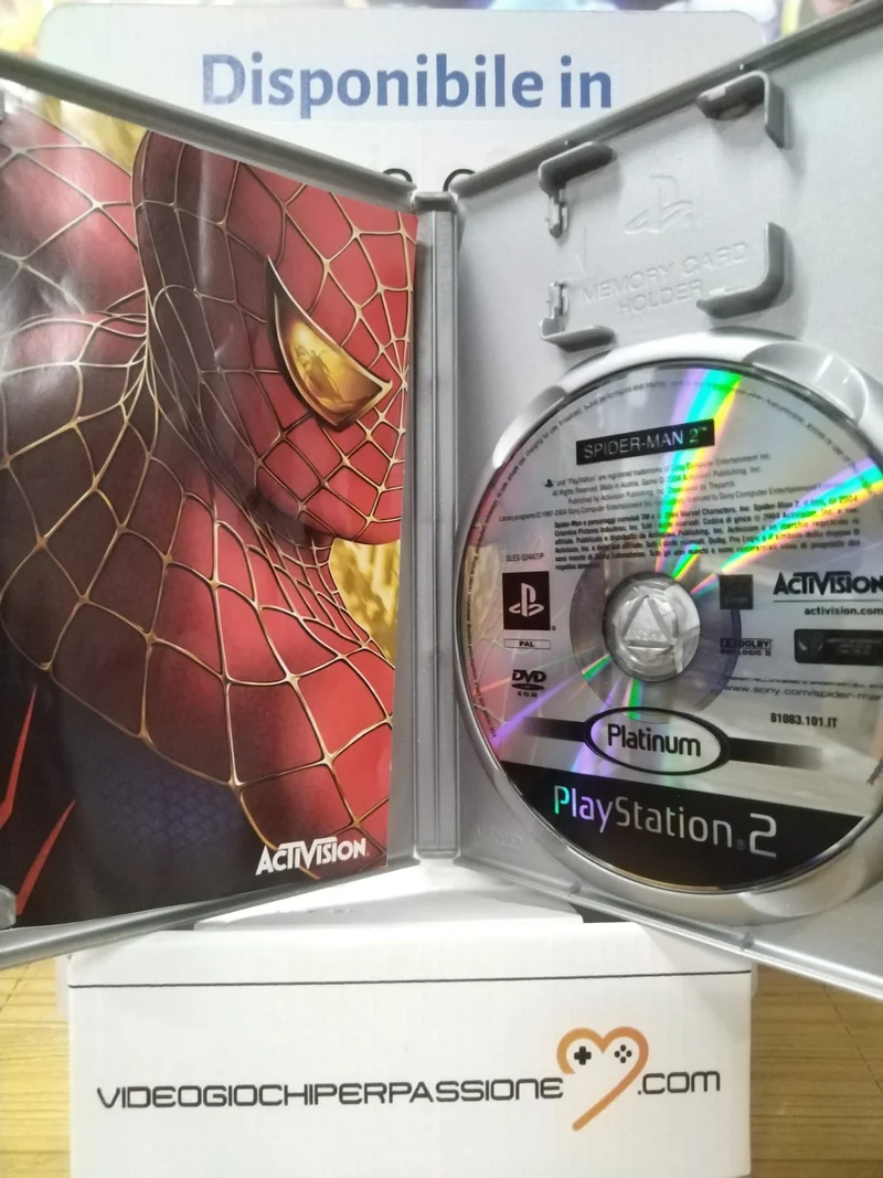 SPIDER-MAN 2 PS2 (usato garantito)(versione italiana)