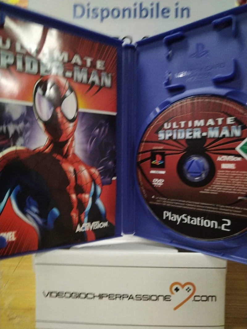 ULTIMATE SPIDER-MAN PS2 (usato garantito)(versione italiana)