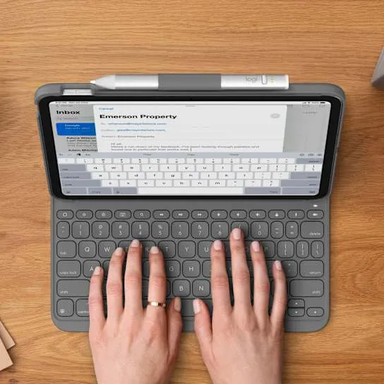 Logitech Slim Folio For iPad (7th, 8th and 9th generation)