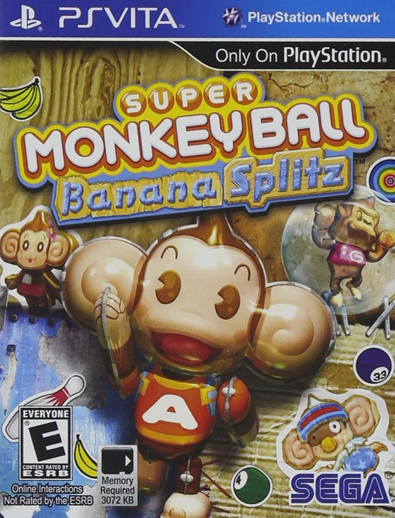 Super Monkey Ball Banana Splitz - Sony PS Vita