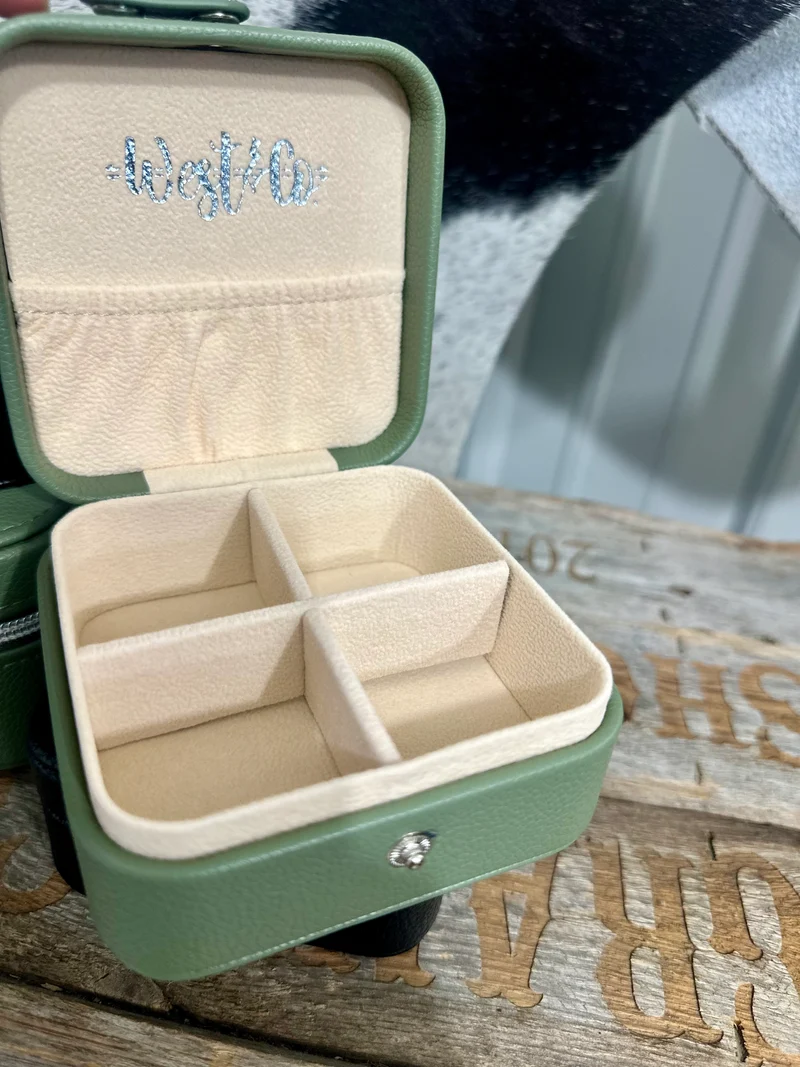 Faux Leather Jewelry Boxes