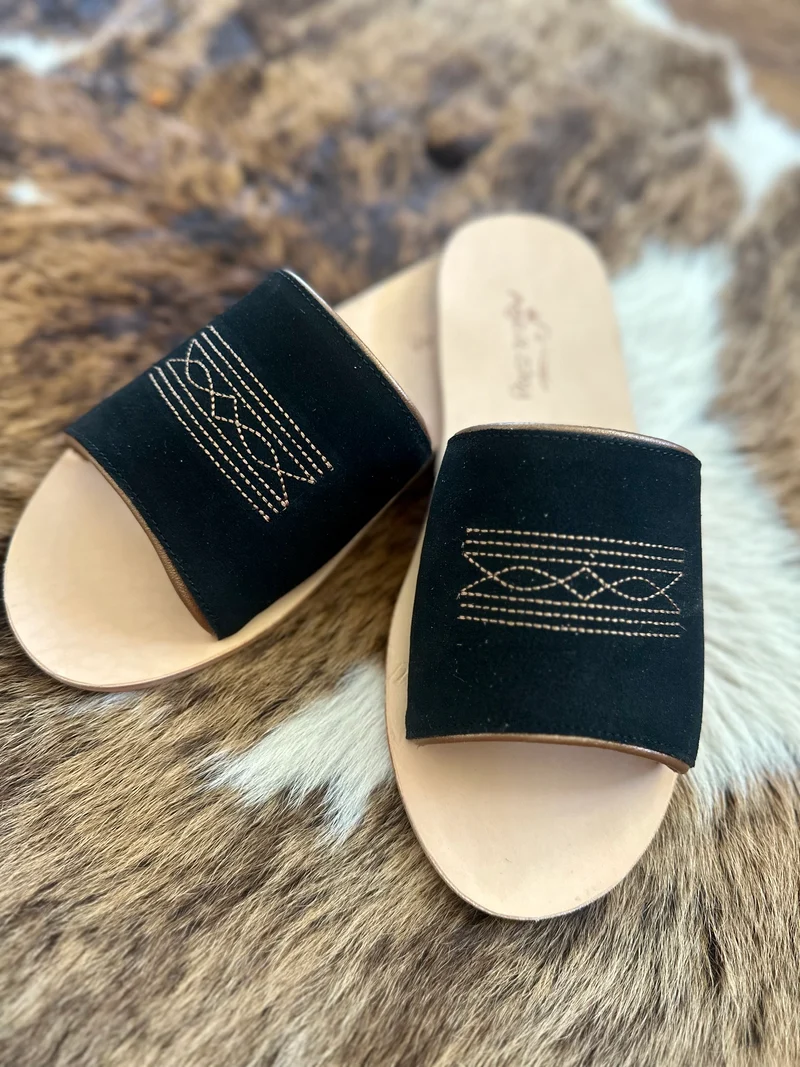 Western Stitch Slides