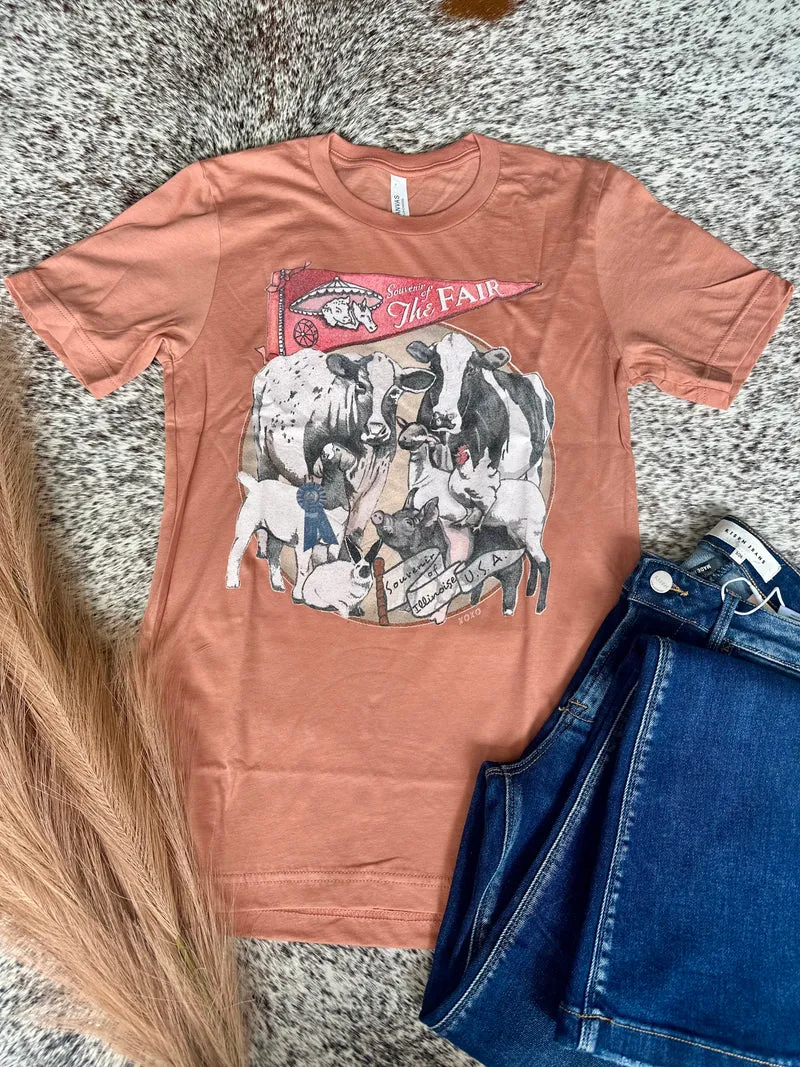 Souvenir of Illinois State Fair Tee