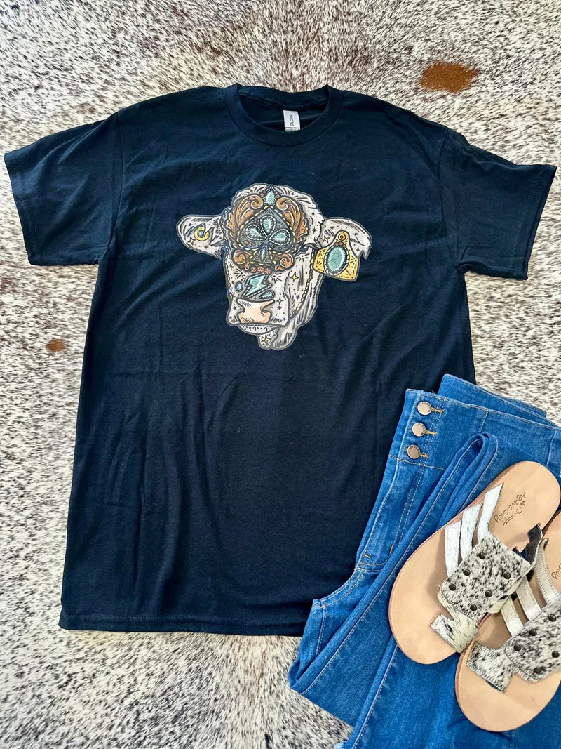 Fancy Cow Tee