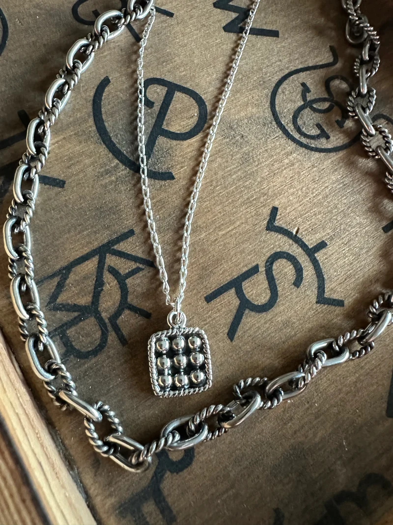 Dice Pendant Necklace