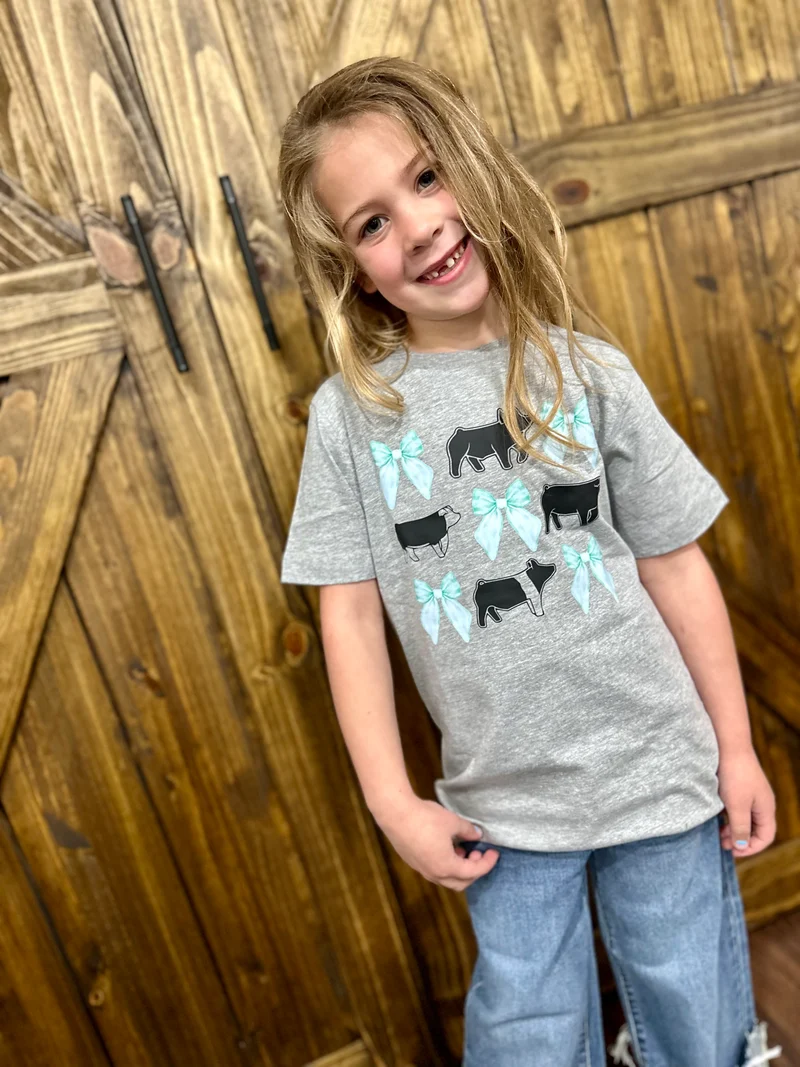 Bow Pig Tee