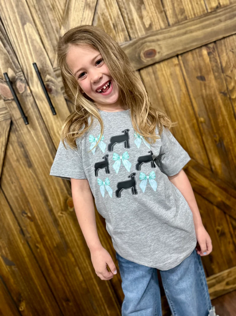 Bow Lamb Tee