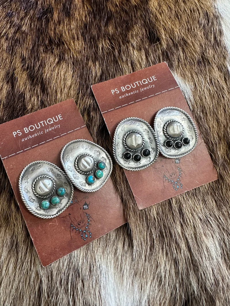 Hat Earrings