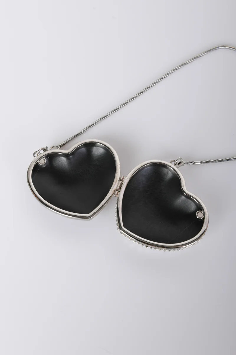 Mini clutch a cuore