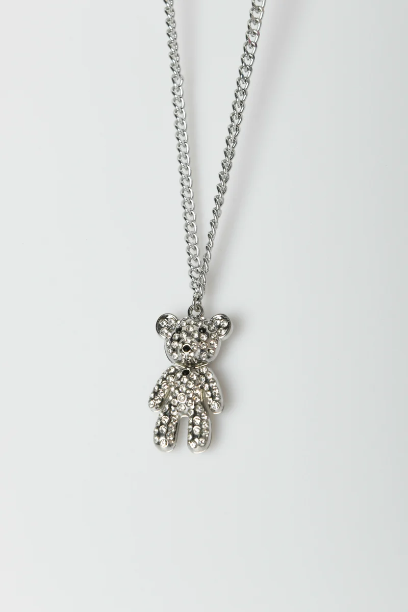 Collana con pendente a orsetto