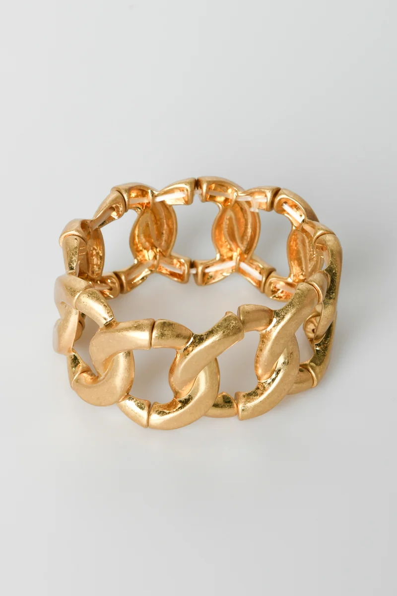 Bracciale rigido a catena
