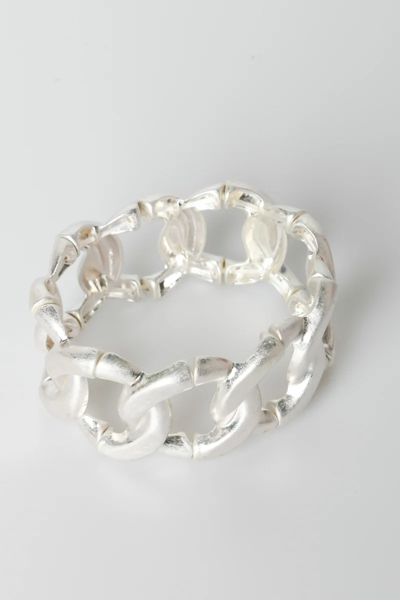 Bracciale rigido a catena