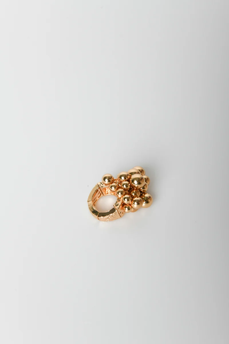 Set collana + anello a perline