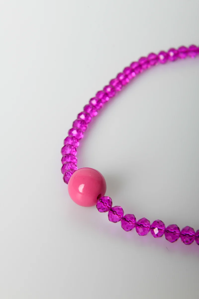 Collana con perline
