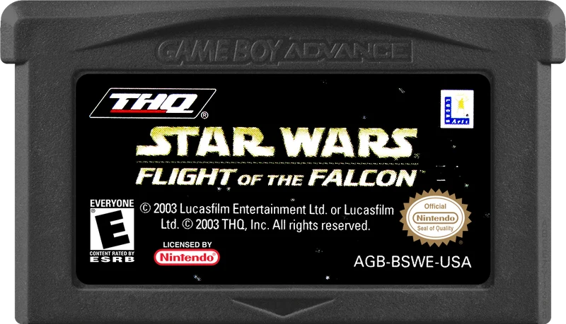 Star Wars Flight of Falcon - (Game Only) (GameBoy Advance)