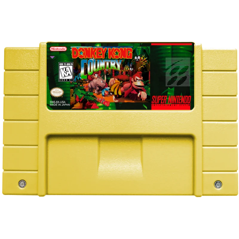Donkey Kong Country - (Game Only) (Super Nintendo)