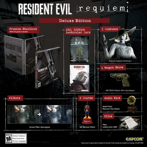 Resident Evil Requiem Deluxe Edition - (New) (Playstation 5)