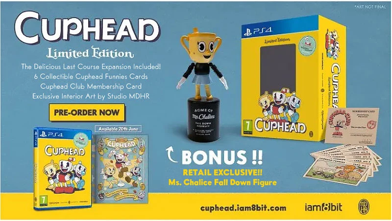Cuphead Limited Edition Playstation 4